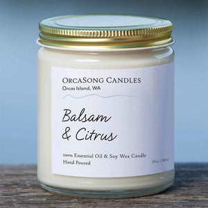 Balsam & Citrus Candle