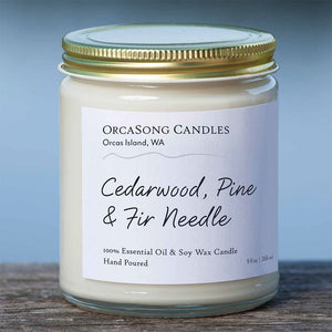 Cedarwood, Pine, & Fir Needle Candle