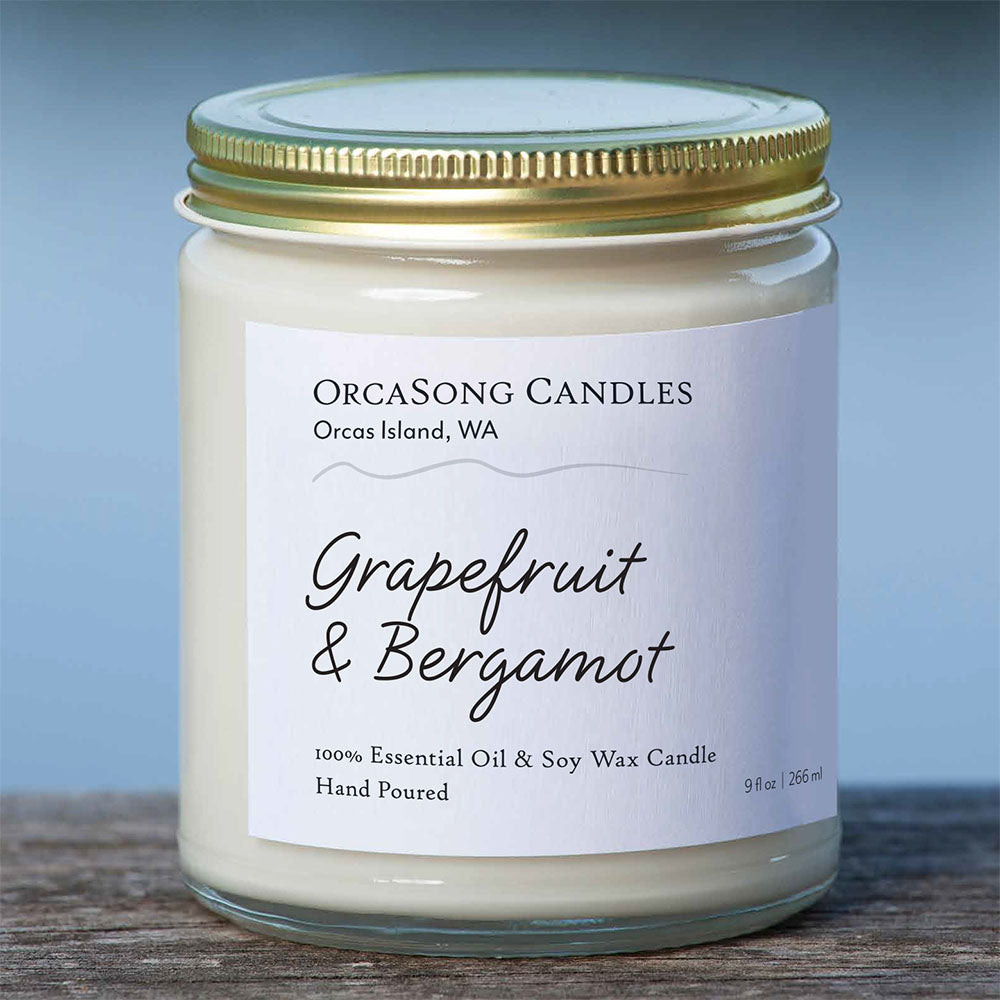 Grapefruit & Bergamot Candle
