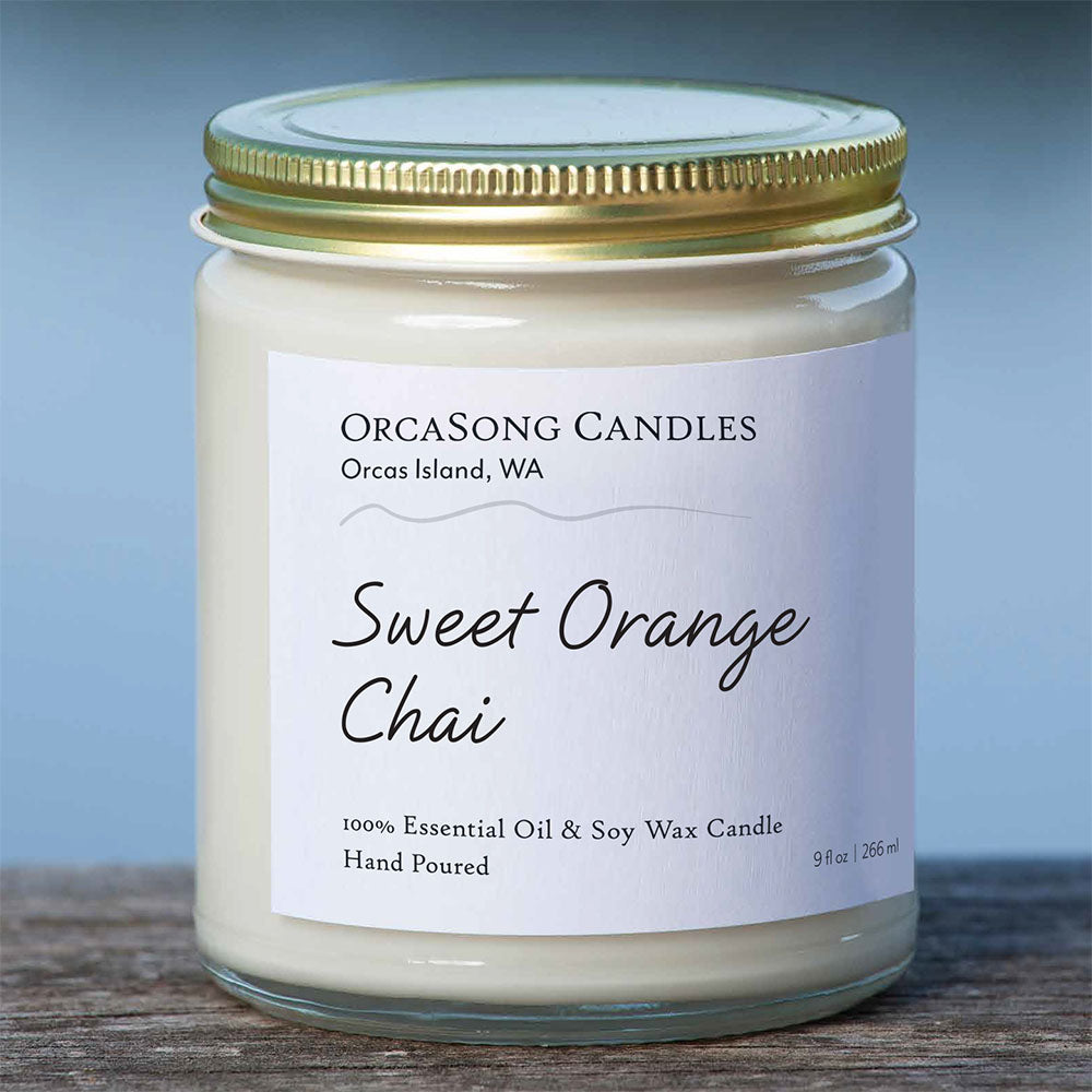 Sweet Orange Chai Candle