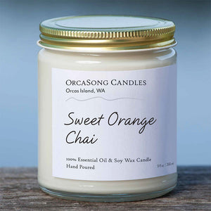 Sweet Orange Chai Candle