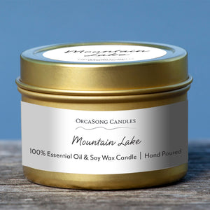 Mountain Lake - 2 oz. Mini Tin Candle